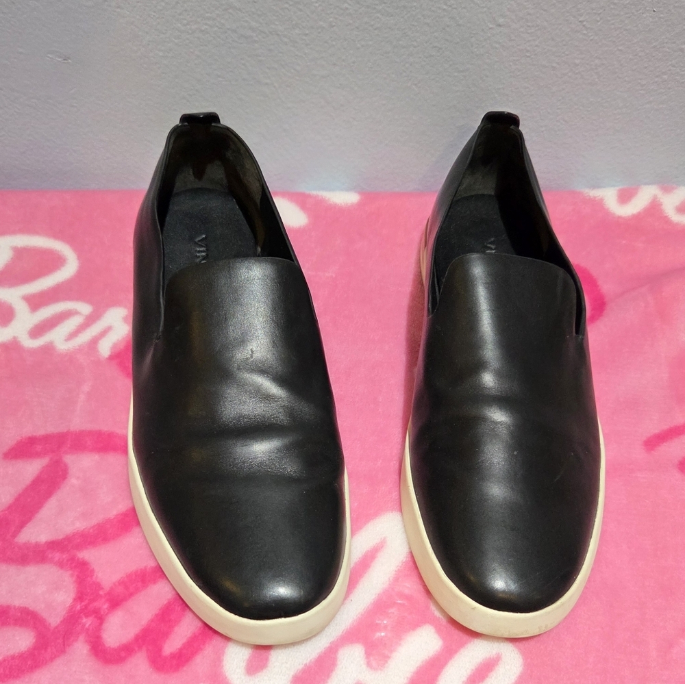 Women's Vince Leather Slip-On Loafer size 7.5 - Picture 14 of 14
